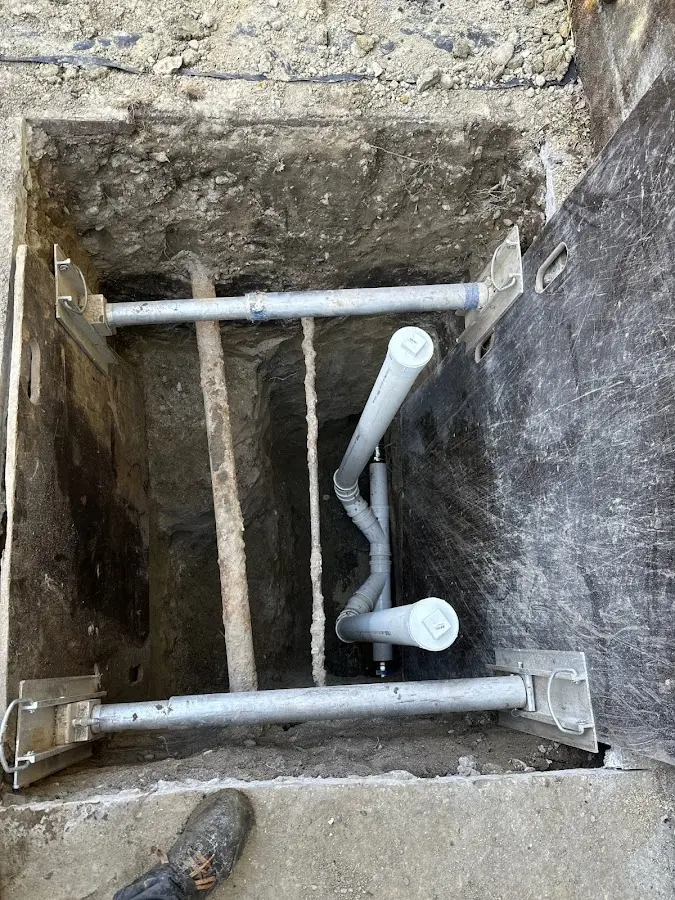 Experienced plumber completing Gas Line Repair work in Lenox